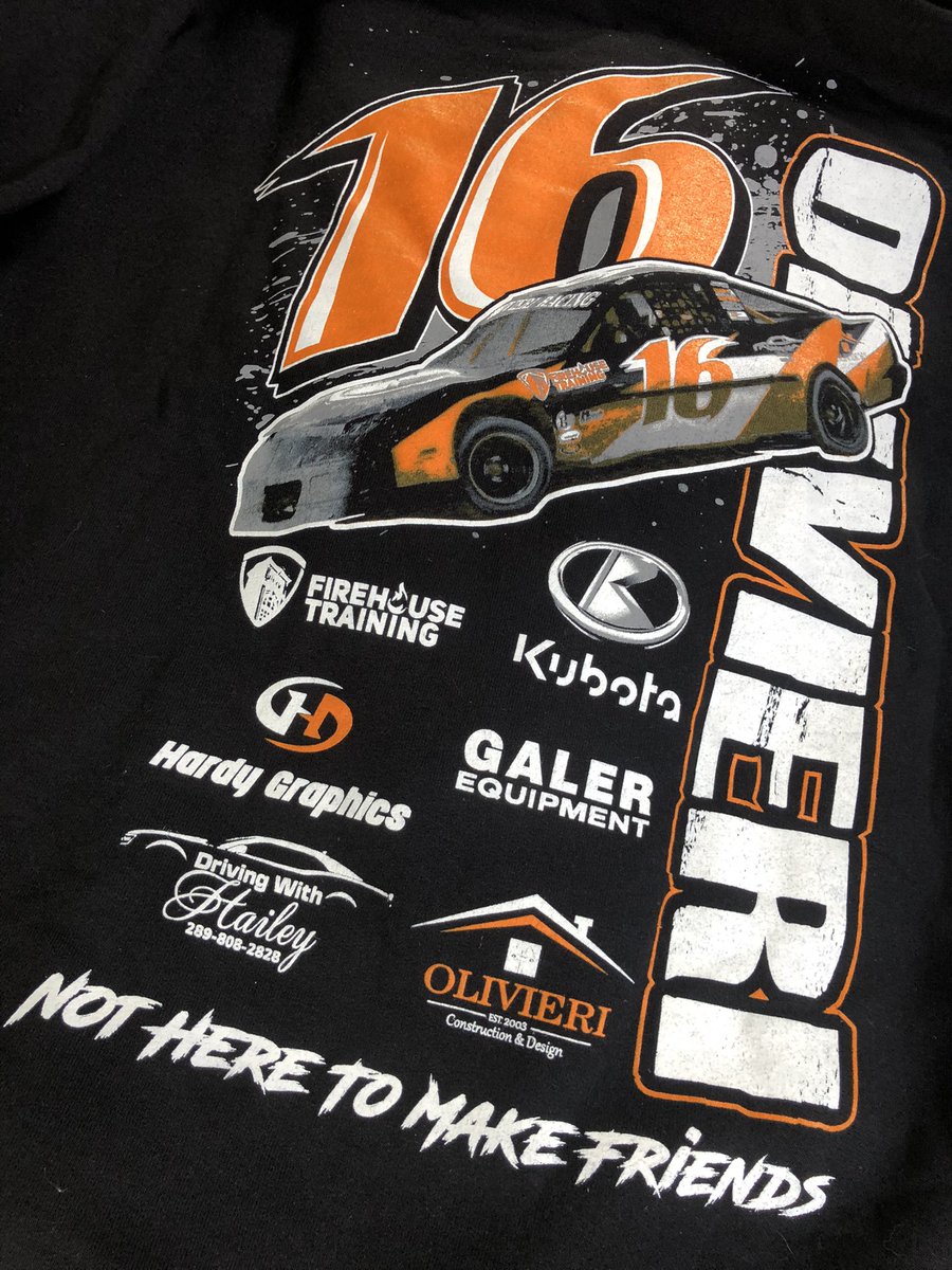 FirehouseTrain1's tweet photo. Thank you for the awesome race team sweaters this season Fabio Olivieri Racing. Be the brand!π π#racesponsor
β¦
β¦
#bethebrand #autoracing #ministock #support #ohswekenspeedway #passion #rubbinisracing #firehouseracing https://t.co/wl9Ehutrgd