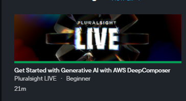 RocketSikh's tweet photo. Day 3 of #3hourslearningEveryday #challenge
Total = 7.19hrs
#AWS #GenerativeAI #DeepComposer #machinielearning #artificialintelligence
#Learning at Hyper speed and #Innovation at Rocket Speed https://t.co/0xUmxSazVw