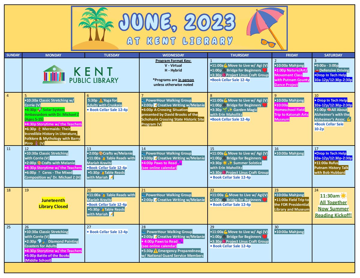 Kent Public Library tweet media