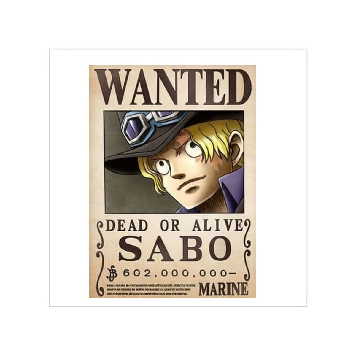Excited to share the latest addition to my #etsy shop: Wanted Sabo Transparent Outdoor Stickers, Square, 1pc etsy.me/3Jia0kT #sabo #wantedsabo #anime #customsticker #customsabo #gift #novelty #customgift #customanimesticker