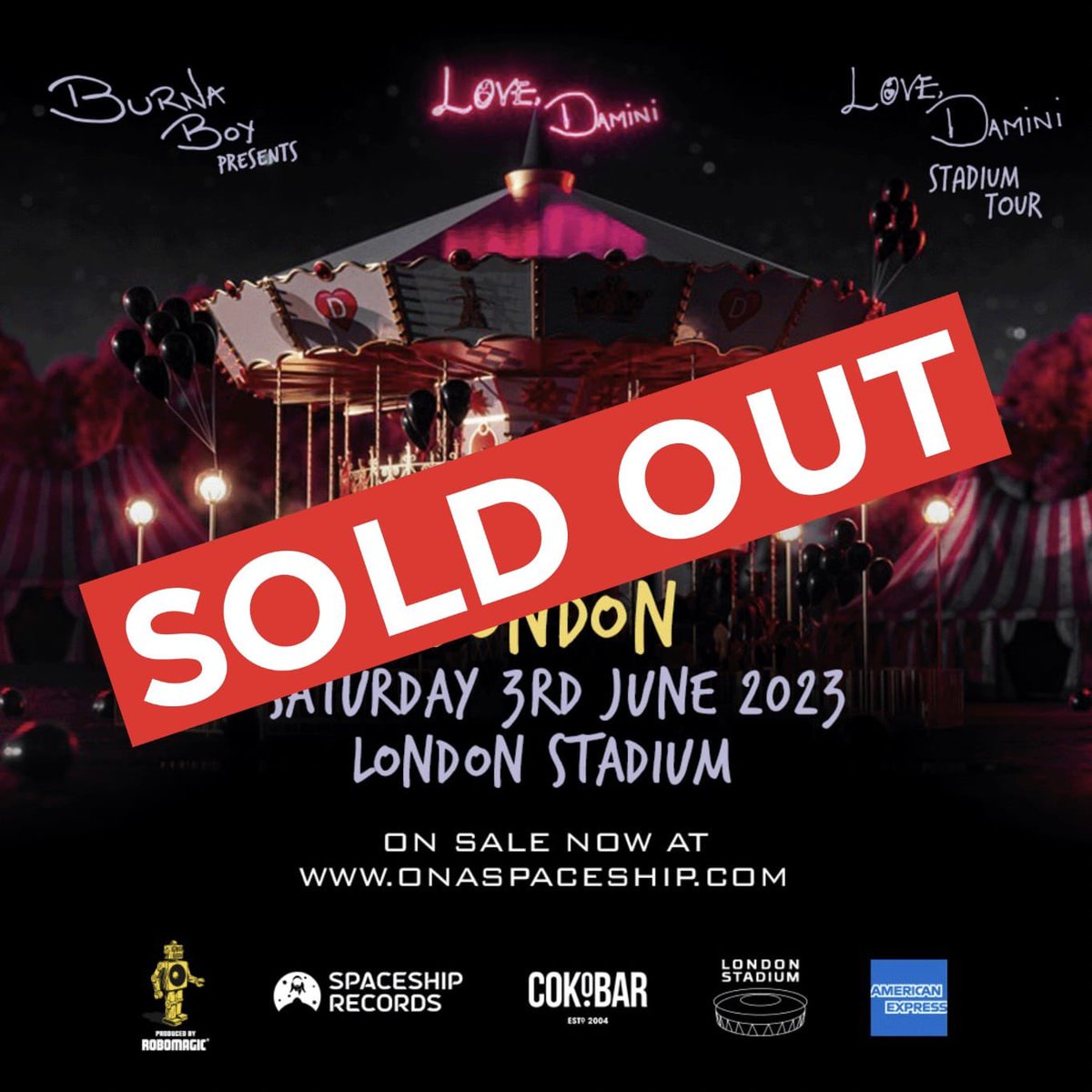 London Stadium tweet media