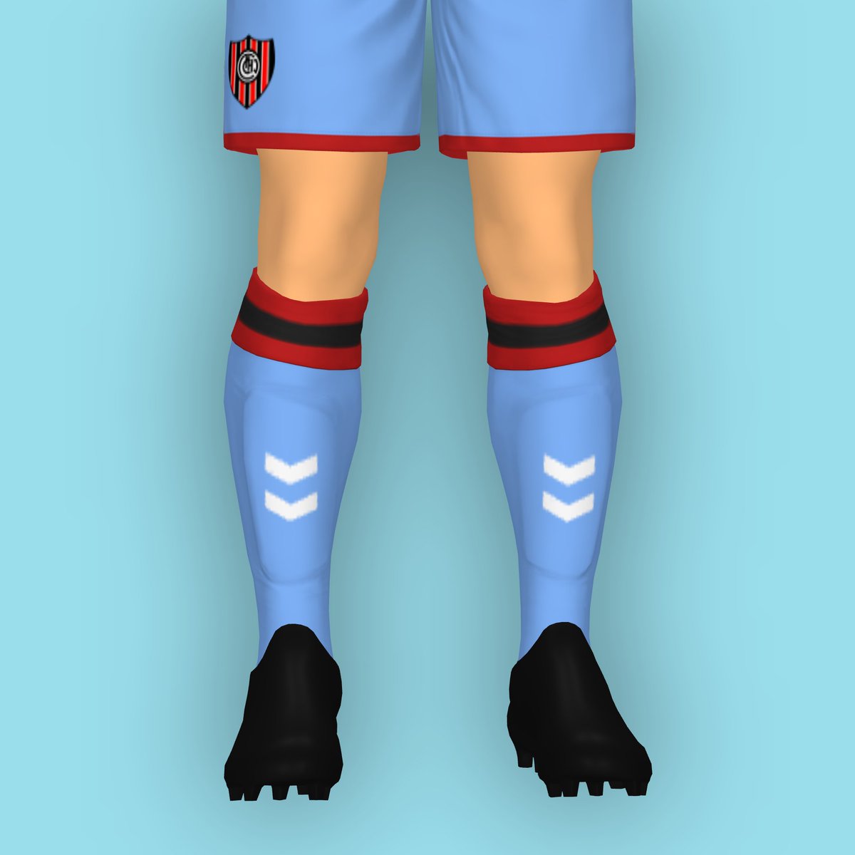Tutancamis's tweet photo. Hoy en camisetas argentinas, tenemos la de @ChacaOficial ⚫️⚪️🔴; con una edición especial en la que el funebrero conmemora el campeonato del mundo de Catar 2022 con un color celeste y símbolos argentinos mezclados con los colores del club.

#Chacarita #Funebrero #Argentina https://t.co/hwWMlutXD7