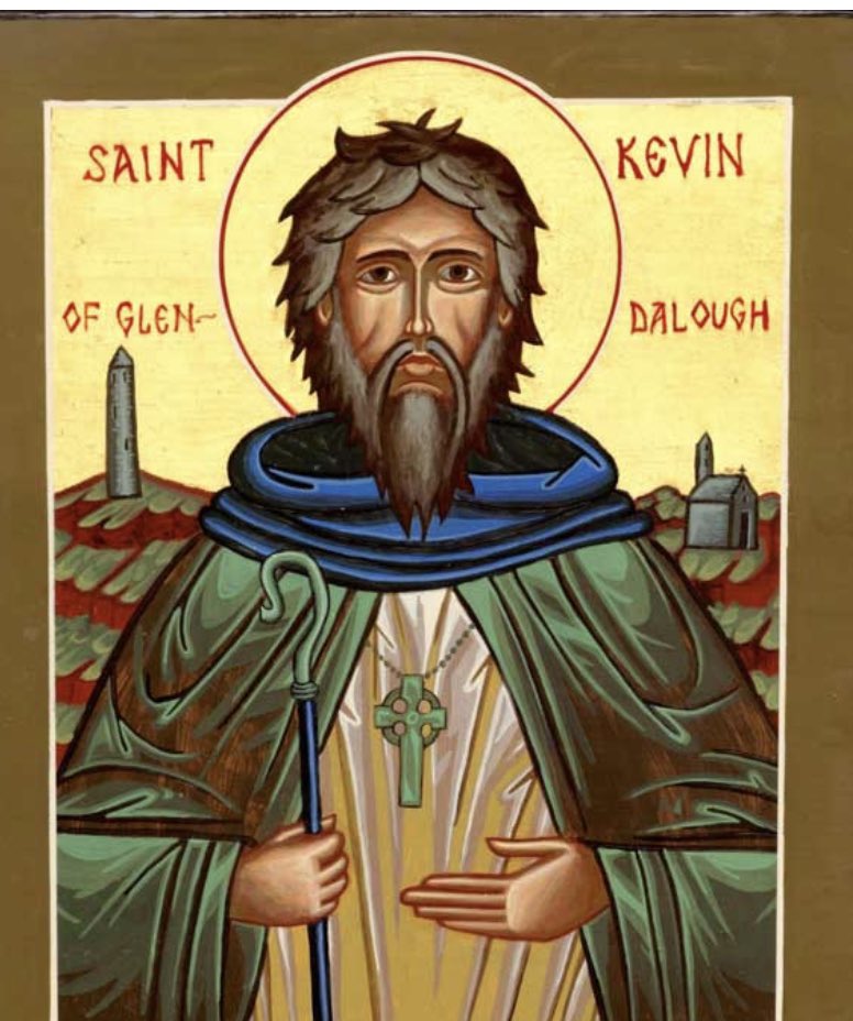 Fit_Kev's tweet photo. Today is the feast day of Saint Kevin. We have more in common than just a name; he was a lover of animals, had great hair & was Irish!! I have 5 dogs, been told I have great hair and a quarter of my blood is Irish!! Cheers St Kev!! Happy #StKevin Day!! https://t.co/49oQxJXrhy