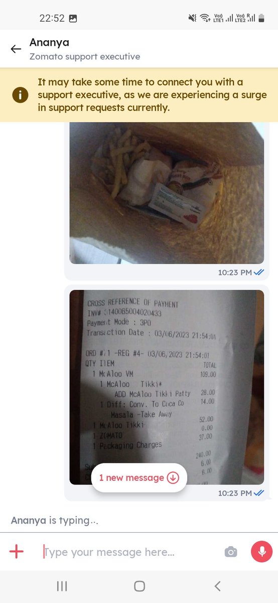 phu_phaiter's tweet photo. Way to go @zomato @zomatocare @deepigoyal ! 

Must say a really cool resolution was provided for a missing item in my recent order (#4919302034).

Proud of being a #ZomatoGold customer! Won't even get back the money that I paid for something that was not delivered to me. https://t.co/vb9DE4qdJQ