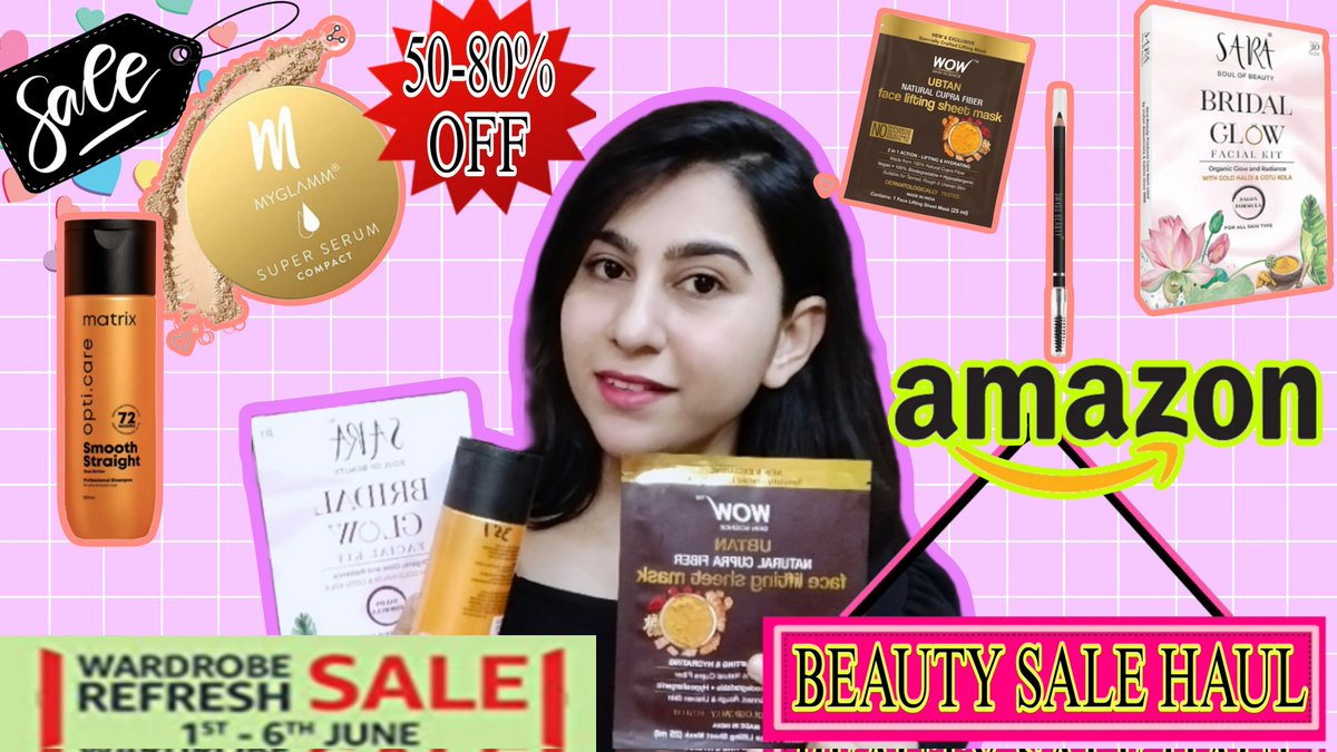 StylingNisha's tweet photo. Part-1: Amazon Beauty Sale Haul| starting Rs.99 only😍*50-80% off* in Amazon wordrobe refresh sale
https://t.co/SnNKKJujgK https://t.co/mPLekFTJU0