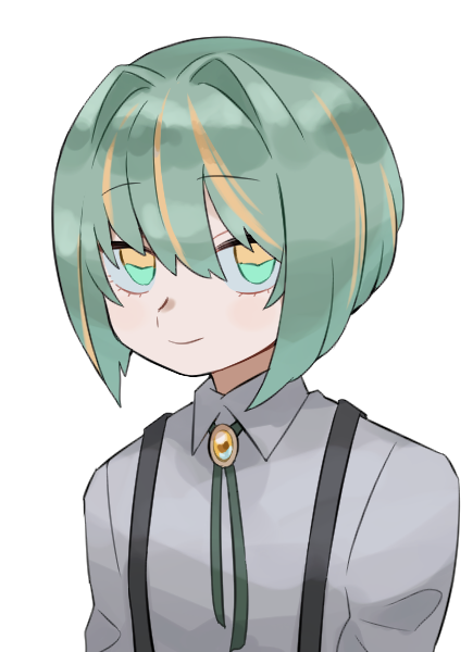 「キルユーエンミーHO3立ち絵ゴール! ニコニコ男子～」|みじゅ丸のイラスト