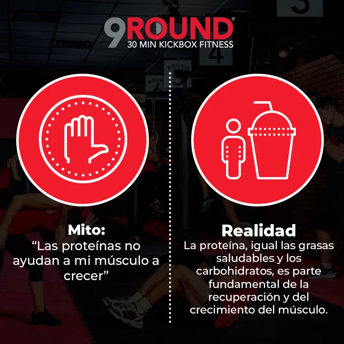 Potencia tu 💪 con los licuados de proteínas de 9Round. 🔋💥 Recuperación y crecimiento muscular óptimos garantizados. 

#FitnessFuel #LicuadosDeProteínas #9Round #9RoundTecnológico #SeUn9Rounder #30MIN #Kickboxing 🥤🏋️‍♂️