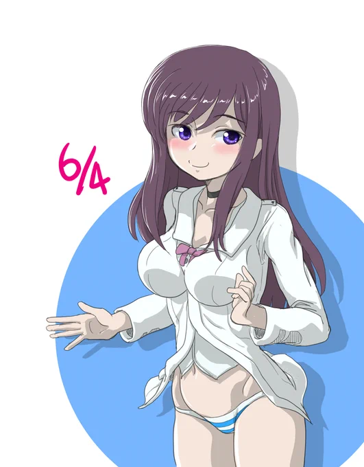久々だったせいかホンの少しだけ盛り過ぎたかもしれない安藤さん  #安藤陽子生誕祭 #アリスギアお絵かき