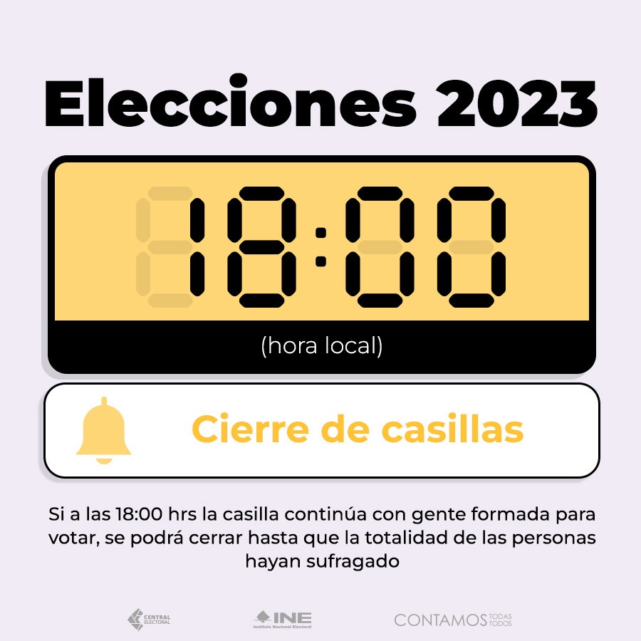  inemexico on twitter hoy las casillas de las elecciones2023mx en