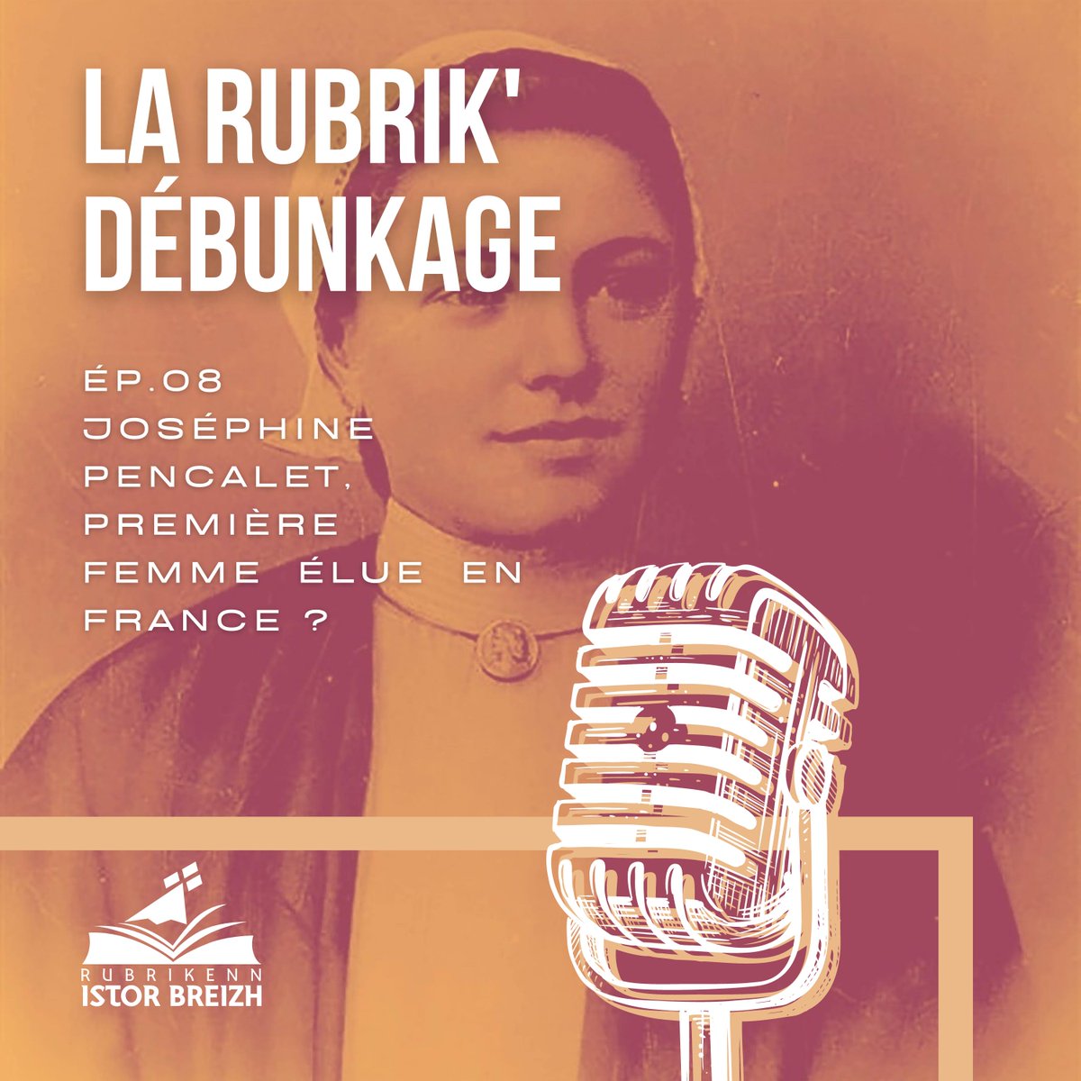rbkistorbzh's tweet photo. [Thread]

👉 « Joséphine Pencalet, première femme élue de France ? », un #podcast écrit par Stuart Lesvier

⬇️⬇️⬇️

Déroulez le fil pour en découvrir plus ! https://t.co/17NzioUqi3