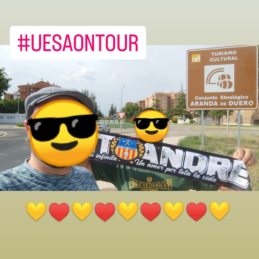 Parada el dia anterior a Aranda de Duero. 🍷🍷🐑
Demà a donar-ho tot a Salamanca. Amb l'equip @uesantandreu  #FinsAlFinal
#UESAOnTour