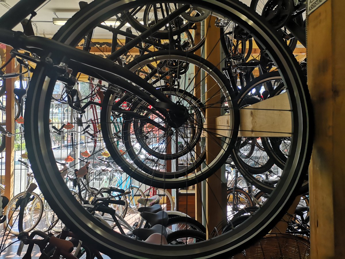 What a beautiful day for a new set of wheels!! 🚲🌞

#Bike #bicycle #newbikeday #sunshine #summer #cruiser #hybrid #gravel #mountain #adventure