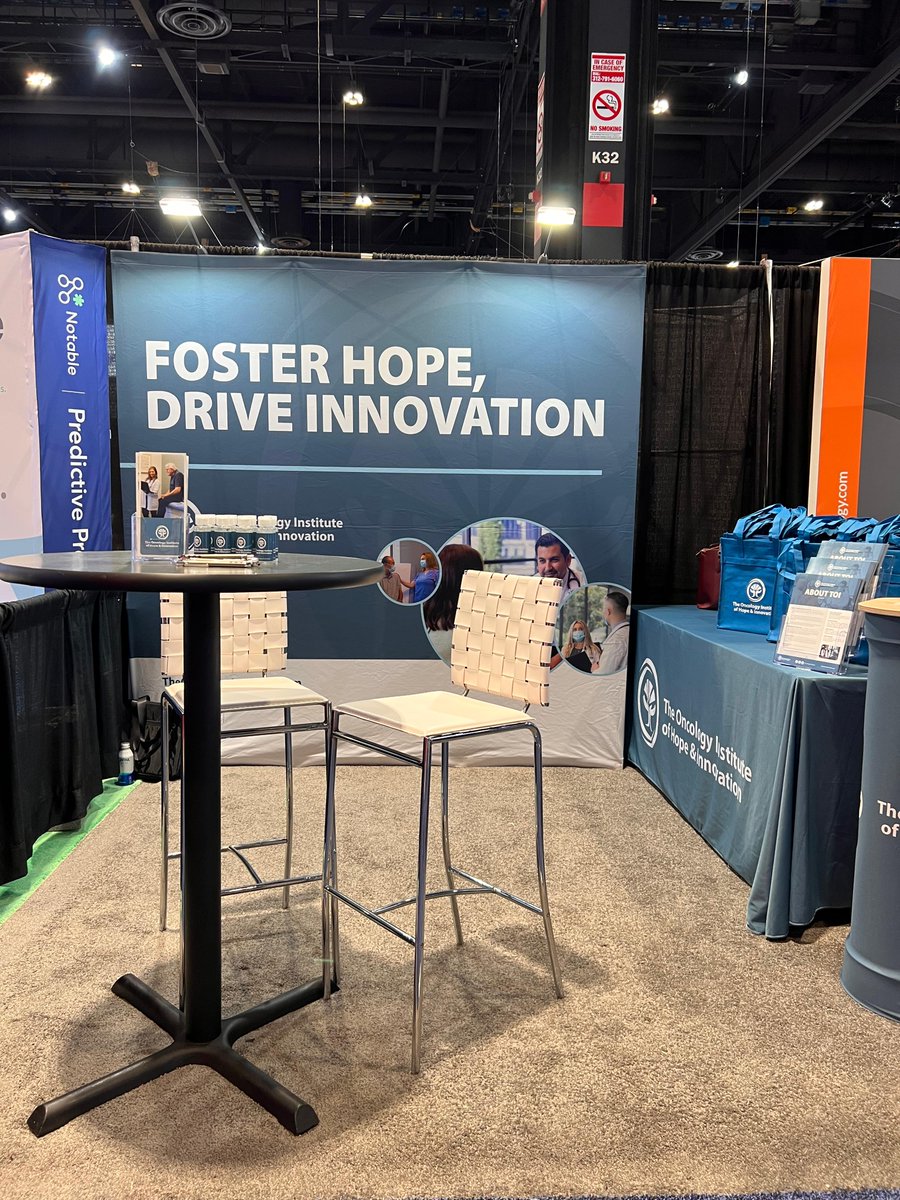 Our team at #ASCO2023 is excited to meet you!

Stop by our booth (#23142) to learn more about joining our practice, partnership opportunities, and Clinical Research at TOI. 

View all open positions and apply online: ow.ly/6pVz50OERSn

#Hiring #Oncology #HealthcareCareers
