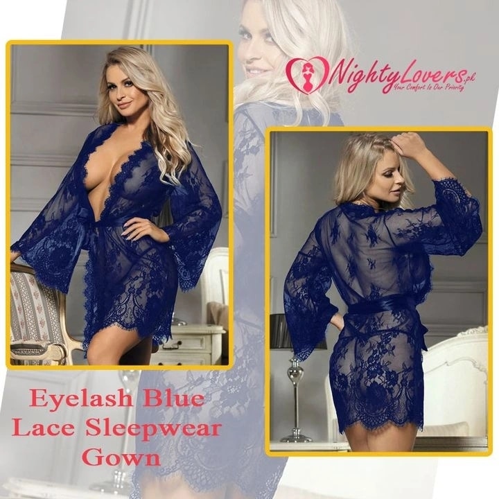 LoversNighty's tweet photo. Eyelash Blue Lace Sleepwear Gown
₨ 3,199.00
Product Code: R80528-4
Delivery Charges: 200/- All Over Pakistan
For Order &amp; Information 
Whatsapp 03332651772
Call 0300 0129915

Web Link: https://t.co/GWJld4zALn

#eyelashbluenighty #netnighty #shortnetnighty #gownstylenighty https://t.co/g0AAE7HCB0