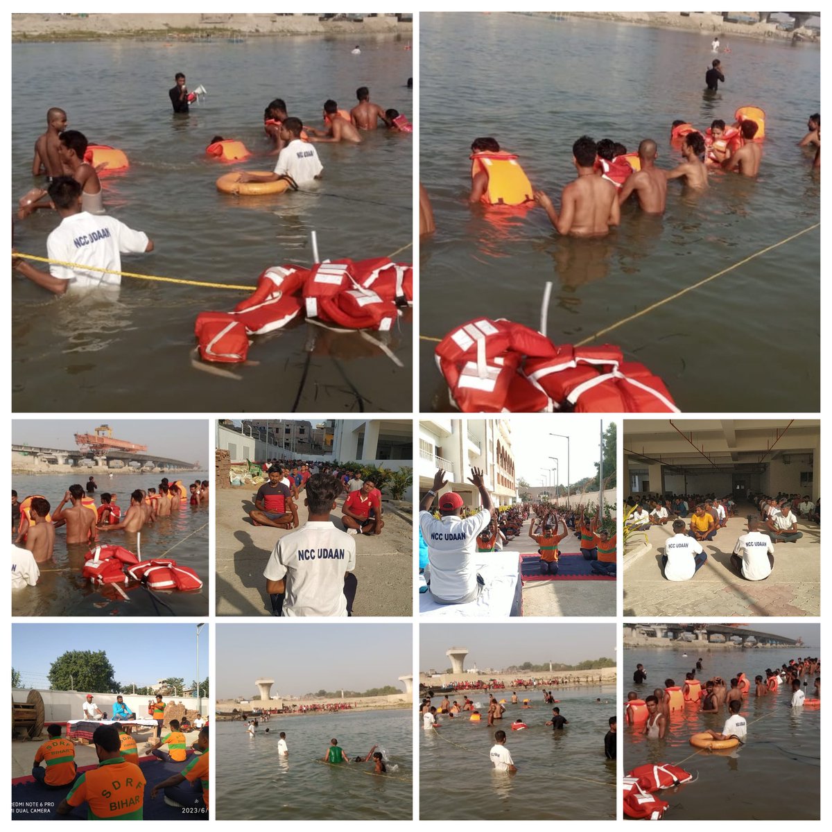 UdaanNcc's tweet photo. बिहार राज्य आपदा प्रबंधन प्राधिकरण के बैनर तले आयोजित आपदा मित्र प्रशिक्षण में उड़ान के प्रशिक्षक लगातार प्रशिक्षण में तल्लीन है ।
@NCC_alumni_assn 
@officecmbihar https://t.co/kaC8VO6vnW