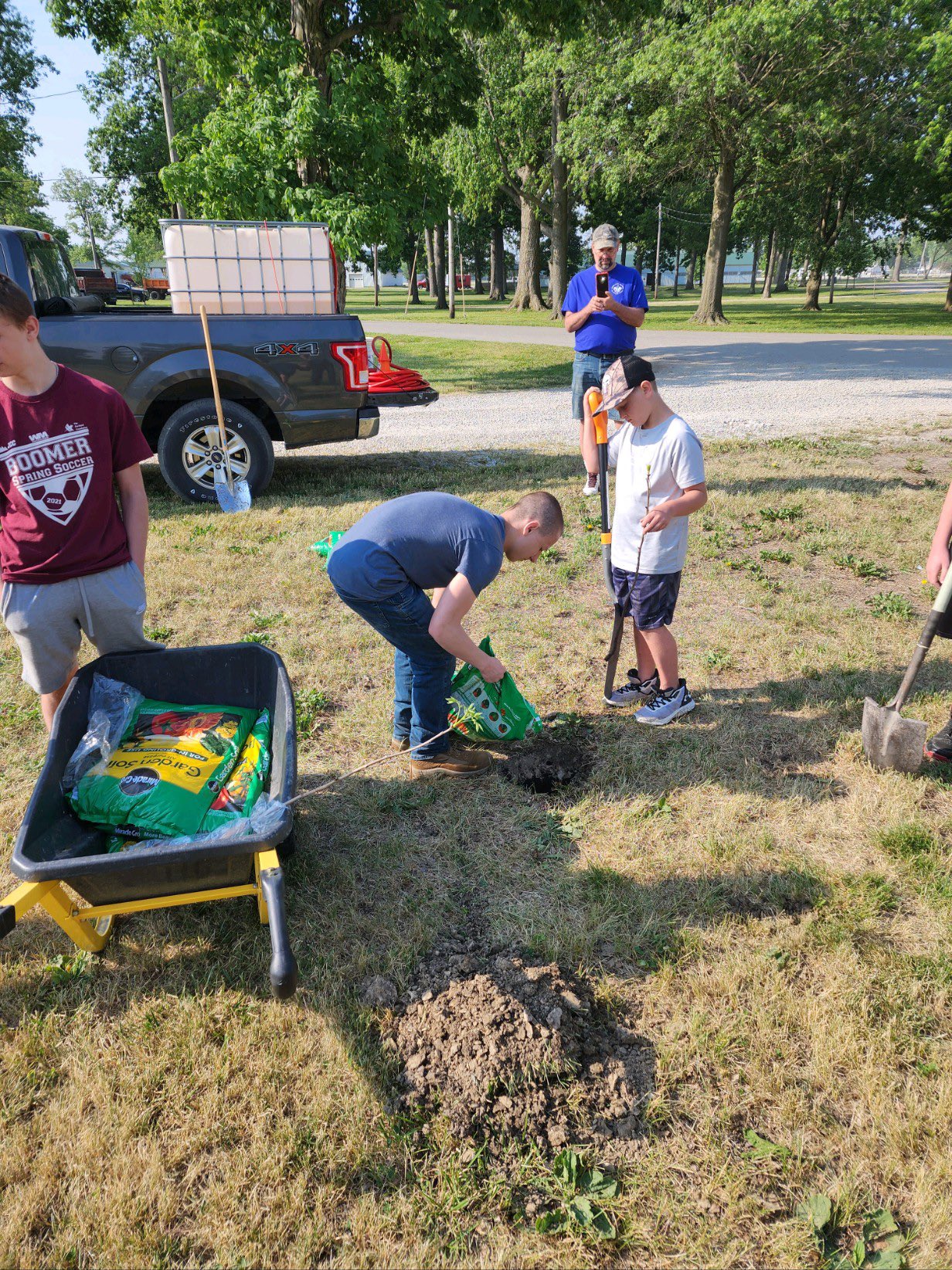 Jay County BSA on Twitter "Four hours and the Job complete! Thank you