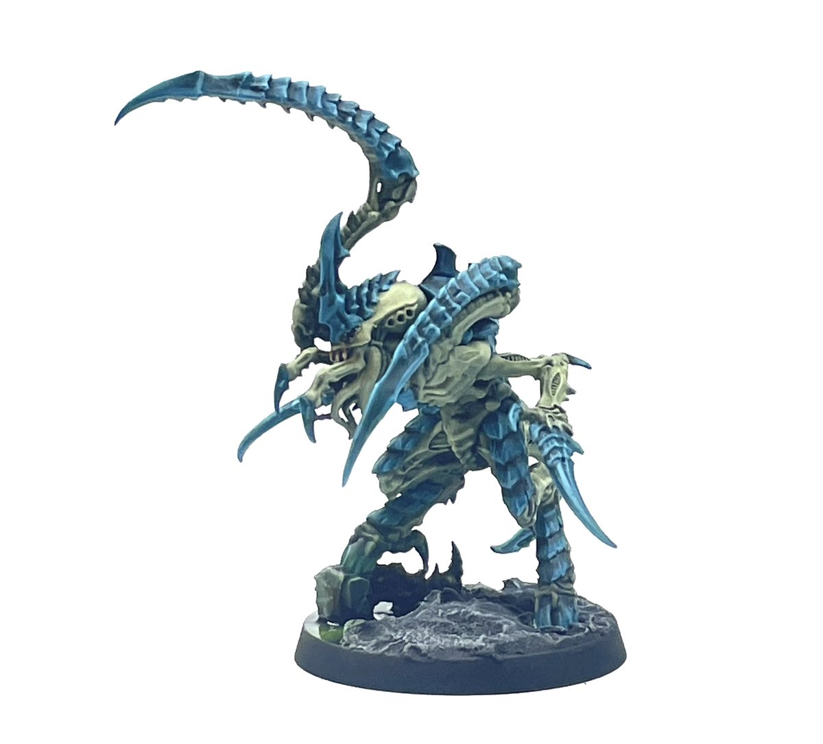 40kRadio's tweet photo. The fine folks at @warhammer sent us a box of #Leviathan so we got @jfdubeau to paint a few #Tyranids

We didn’t have to ask him twice. 

#AdWIP #New40k #WarhammerCommunity https://t.co/MHec8fa8wI