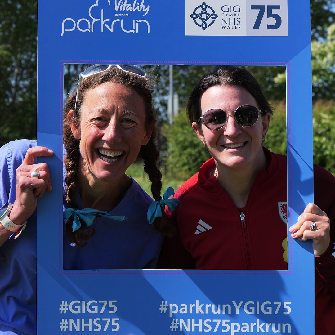 What. A. Morning. #NHS75 #nhs75parkrun Thanks to our Trelai Park community, 173 of you in fact, a new attendance record! Huge thanks to our 28 vols & @chrissiesmiles @helenwardie10 @PrifWeinidog @frankatherton  Congrats for 31 new PBs & 6 ppl who completed their 1st parkrun.