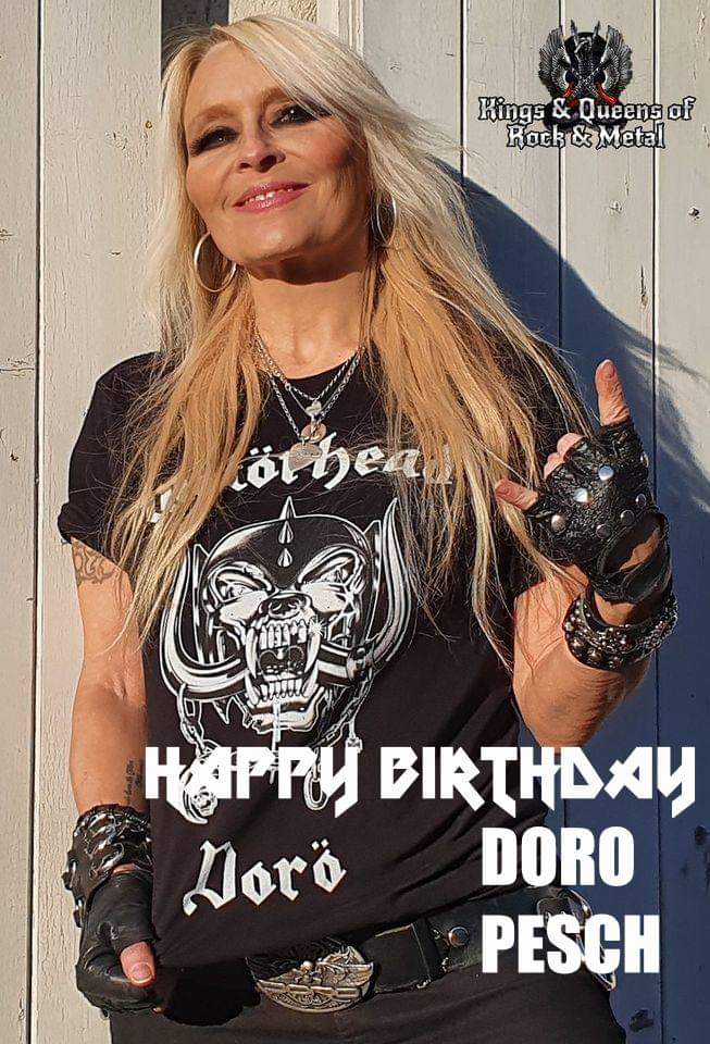 Happy birthday DORO PESCH         