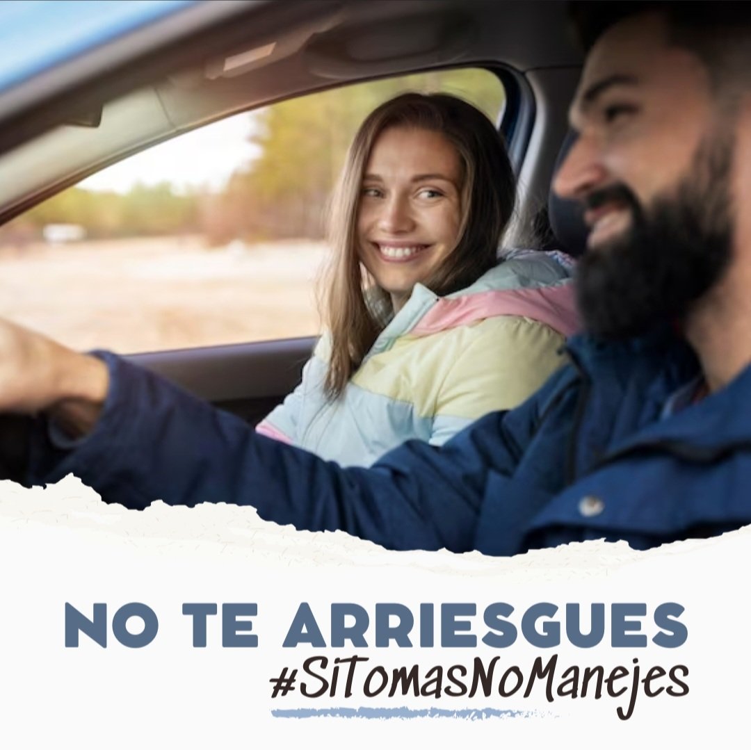 zacciudadmodelo's tweet photo. No arriesgues tu vida ni la de los demás, no tomes y manejes. Si vas a beber, designa a alguien como conductor designado o utiliza un servicio de transporte seguro. La seguridad vial es responsabilidad de todos.
#ZacatecasCiudadModelo #ZCM #ConsumoResponsable #ABInBevFoundation https://t.co/achd6fiDaG