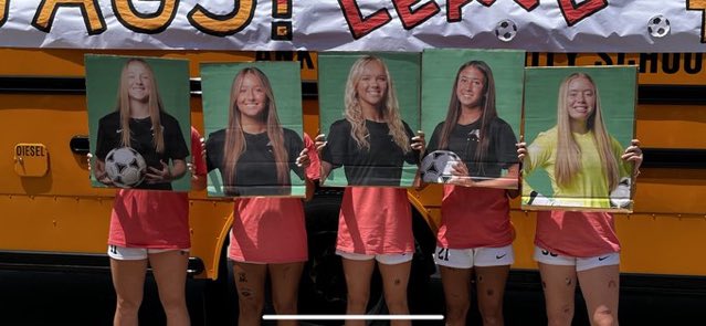 These five players graduate today with a State Championship (‘22), Semifinalist (‘21), &amp; Quarterfinalist (‘23) trophy. Unfortunately, they did not have a chance in 2020. They will be missed for more than their on-field contributions. They leave having been loved by their team.