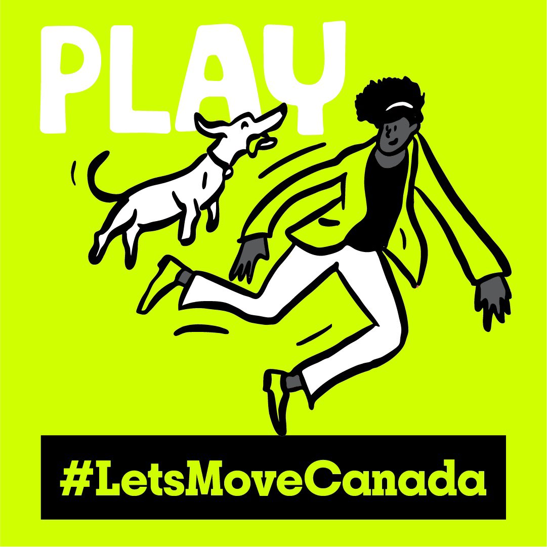 Today is National Health and Fitness Day! We want to see you get active! You can bend, bop, play and much more!! Show us your moves Canada using #letsmovecanada