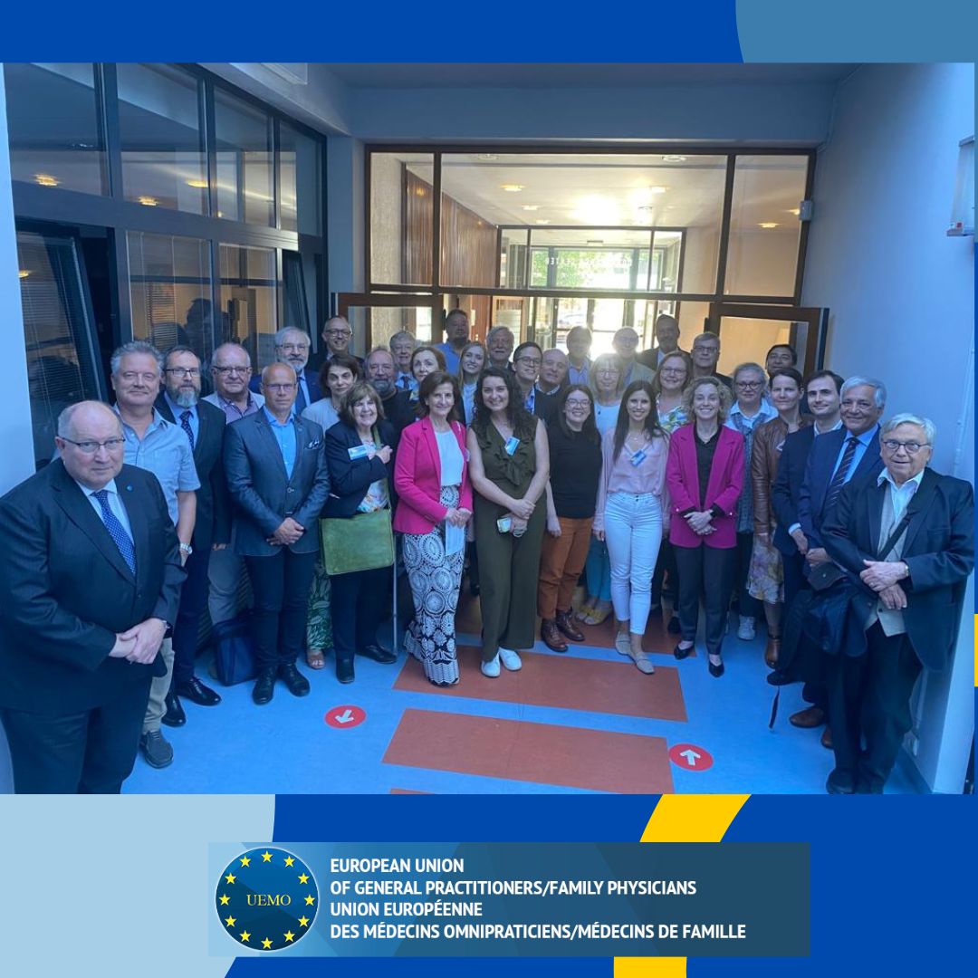 UEMO Spring GA in Brussels, June 2 & 3, 2023. 

#UEMO #GeneralAssembly @ejd @aemheurope  @CEOM_EU  @CPME_EUROPA  @emsa_europe #generalpractitioners #familyphysicians #healthcare