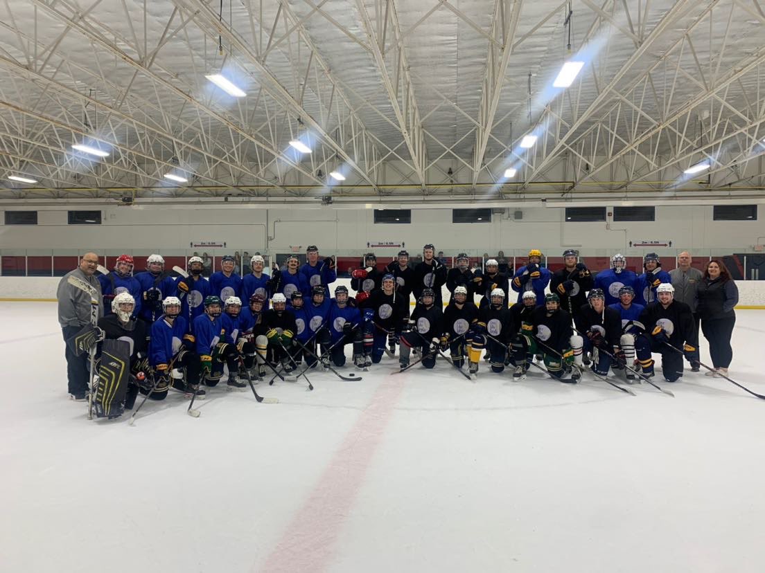Thank you to <a href="/Sanrufohomes/">San Rufo Homes</a> and Vimark for helping put on this hockey game in memory of Layla. Thank you to everyone who came. #livelikelayla 💜💜💜