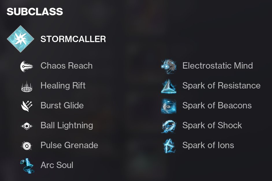 colinmkrueger's tweet photo. This is one of the most powerful Warlock builds in Destiny.

You get:

⚡A constant 70% Damage Resistance*
⚡Abilities that get fully refunded in seconds
⚡Endless heavy ammo bricks from double special
⚡Massive Arc explosions from multiple sources

*70% DR comes from Amped Up (artifact), 3 copies of the same resist mod (chest armor), 100 Resilience (armor stats), and Spark of Resistance (fragment).