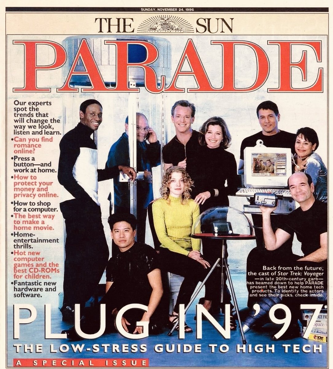 RobertPicardo's tweet photo. Remember these inserts in the Sunday paper? Remember these old technologies ? Remember these actors? https://t.co/dV1QaMZ1f2