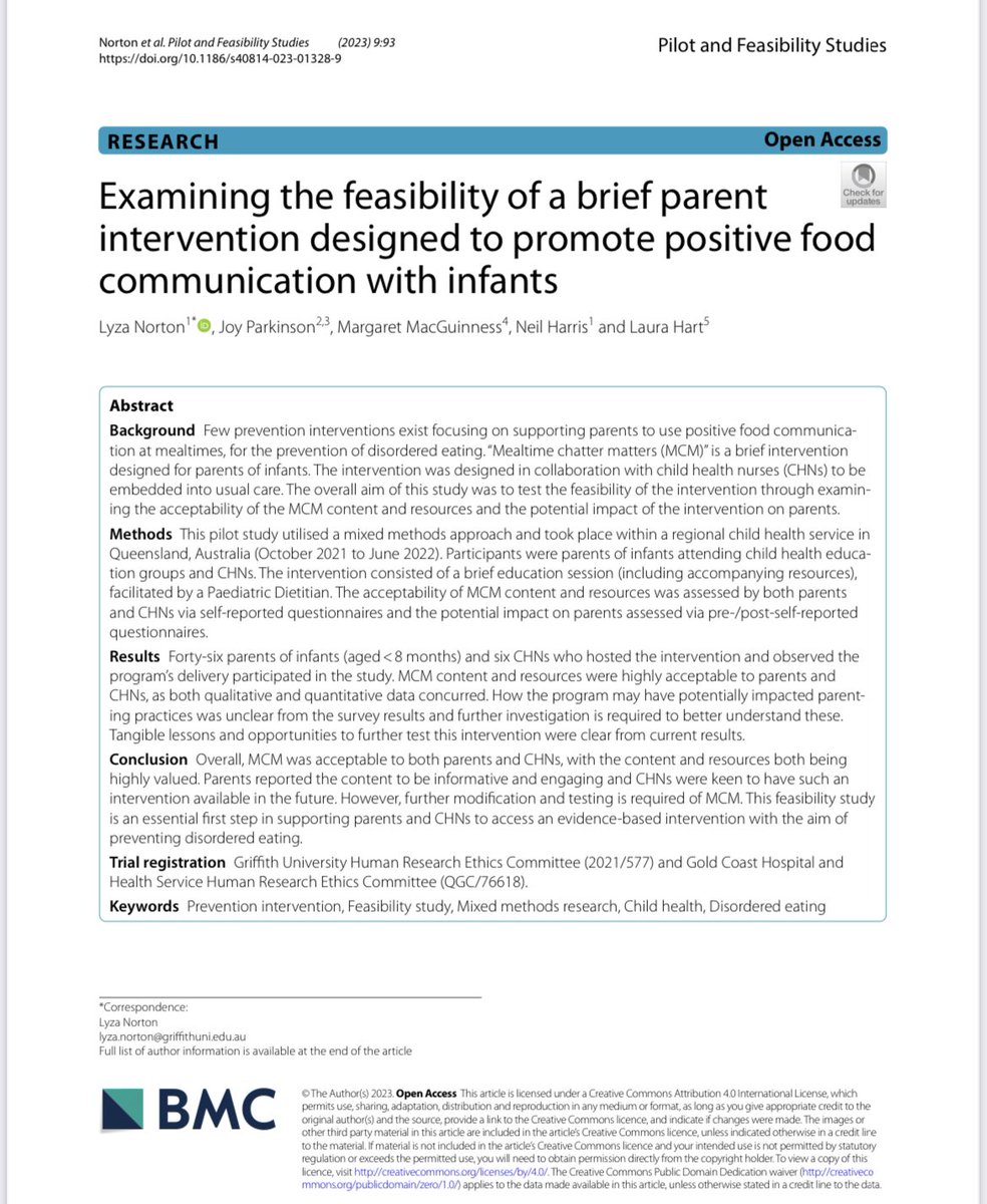LyzaNorton's tweet photo. Article number five from my PhD….just published….feels good to share this pilot study! @DrJoyParkinson https://t.co/H3YSYabyHS