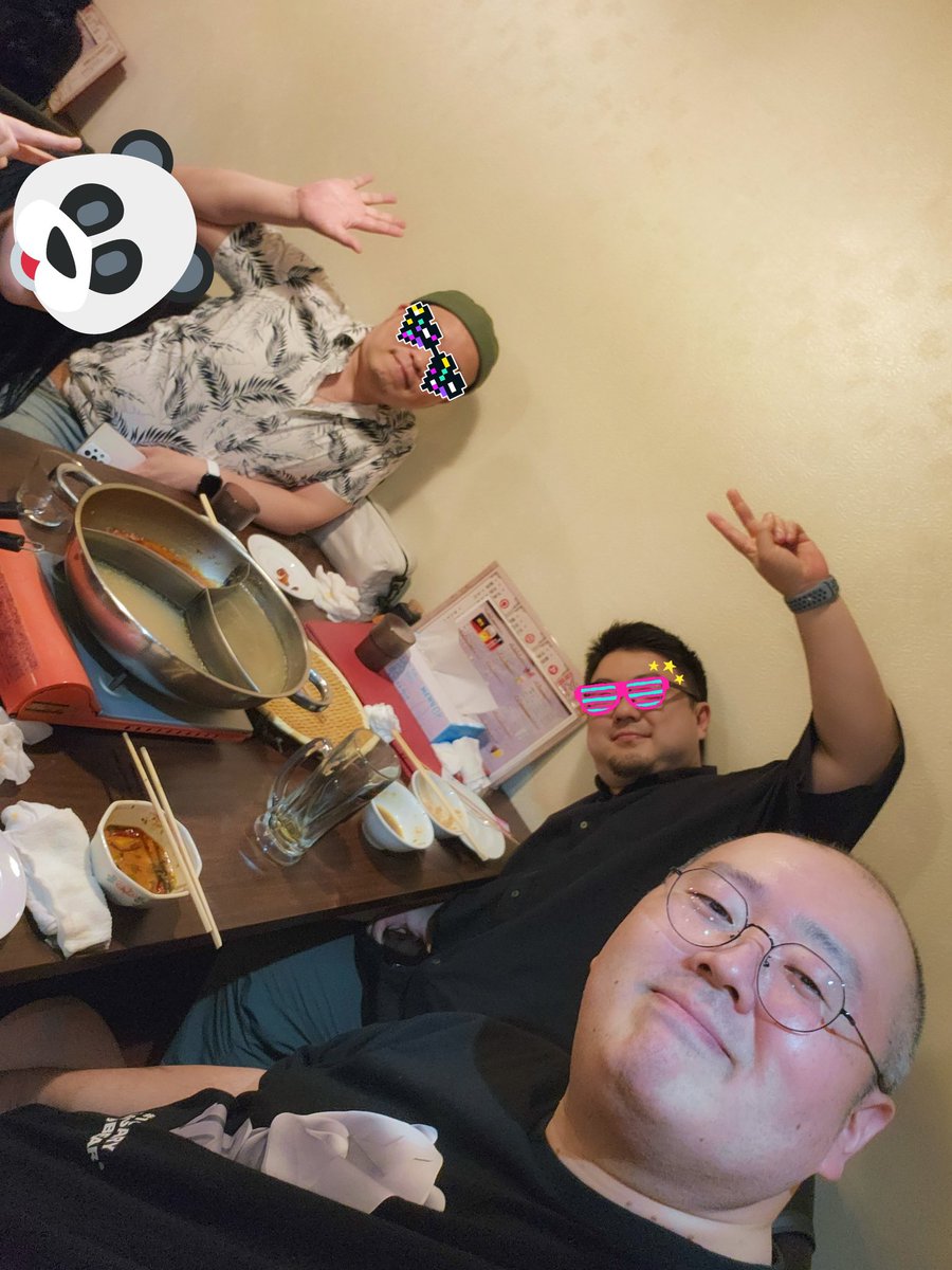 djbirabira's tweet photo. おいしくて楽しかった福岡飼育員会😍🩷🩵🤍🩷楽しくてあっとゆーまでした💕また次回楽しみぃぃぃぃ🌸🥰 #パンダ飼育員 #熊猫饲养员 #熊貓飼養員 #PandaKeeper https://t.co/PiB5MYMjFm