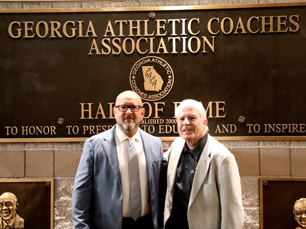 GACACoaches's tweet photo. It's a Who's Who of Leadership in Dalton, GA. The 2023 Georgia Coaches Hall of Fame is underway! History is in the making.
#GACAHOF https://t.co/KlUX7u1FC6