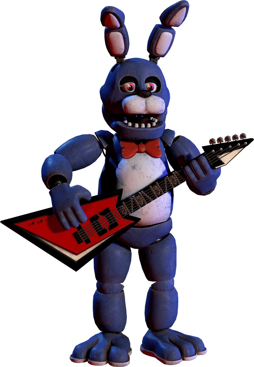 briar_smells's tweet photo. @Razzbowski Purple because fnaf 1, and in fnaf AR they're "exact real life replicas" meanwhile the other things like the VR experience and some minigames aren't based in real life so they aren't as accurate HOWEVER lighting can change how colours look so he may look blue sometimes https://t.co/kxXbJDQlJd