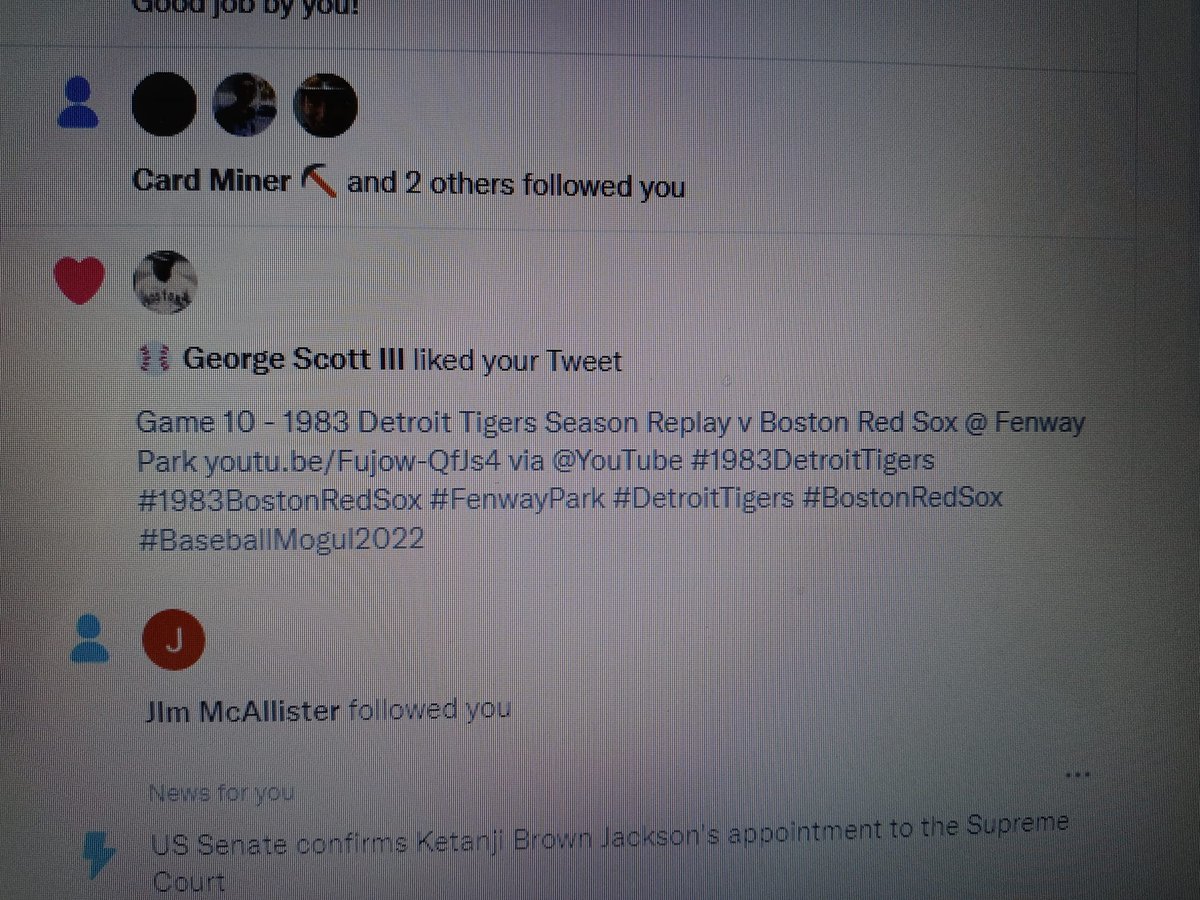 Last year, the son of former Boston Red Sox player, George Scott, George Scott III, liked a tweet of mine. Today, George Scott III murdered his 8 year old son and then committed suicide. What a waste of life. #redsox #bostonredsox #boston #georgescott @RedSox