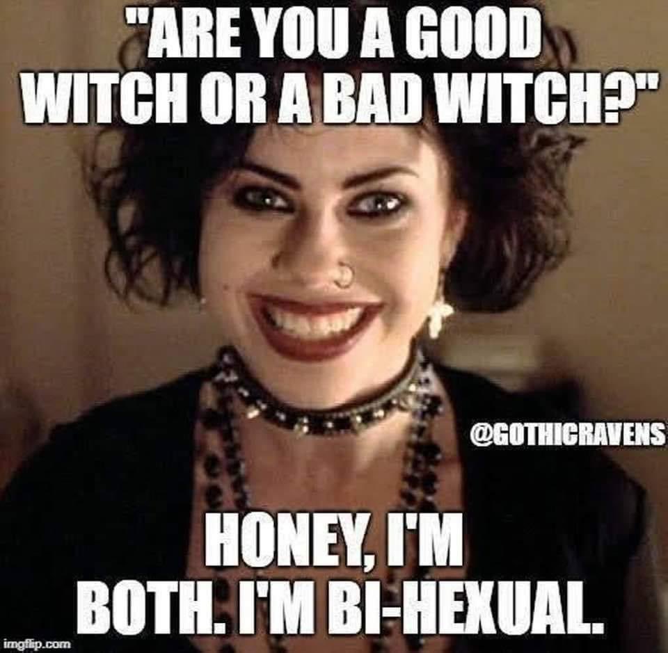 Love this #witchcraft #goodwitch #badwitch