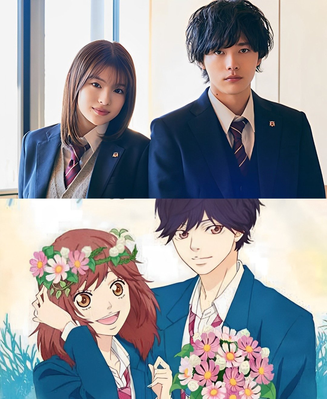 Anunciada série live-action de Ao Haru Ride