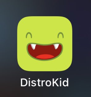 DistroKid is now on an app ya’ll, you’re welcome 🖤