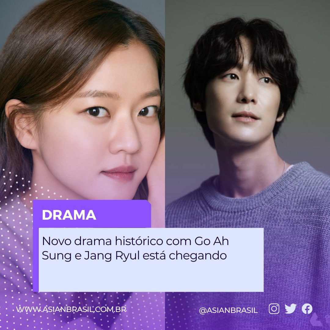 Novo drama histórico com Go Ah Sung e Jang Ryul está chegando.

📲Matéria completa: asianbrasil.com/2023/06/novo-d…

📝por: @sarahrlessa

#asianbrasil #news #coreia #coreiadosul #drama #GoAhSung #JangRyul