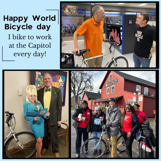 RepAndersen's tweet image. It’s #worldbikeday - I hope you take some time out there today to enjoy time on your wheels. I know I will.