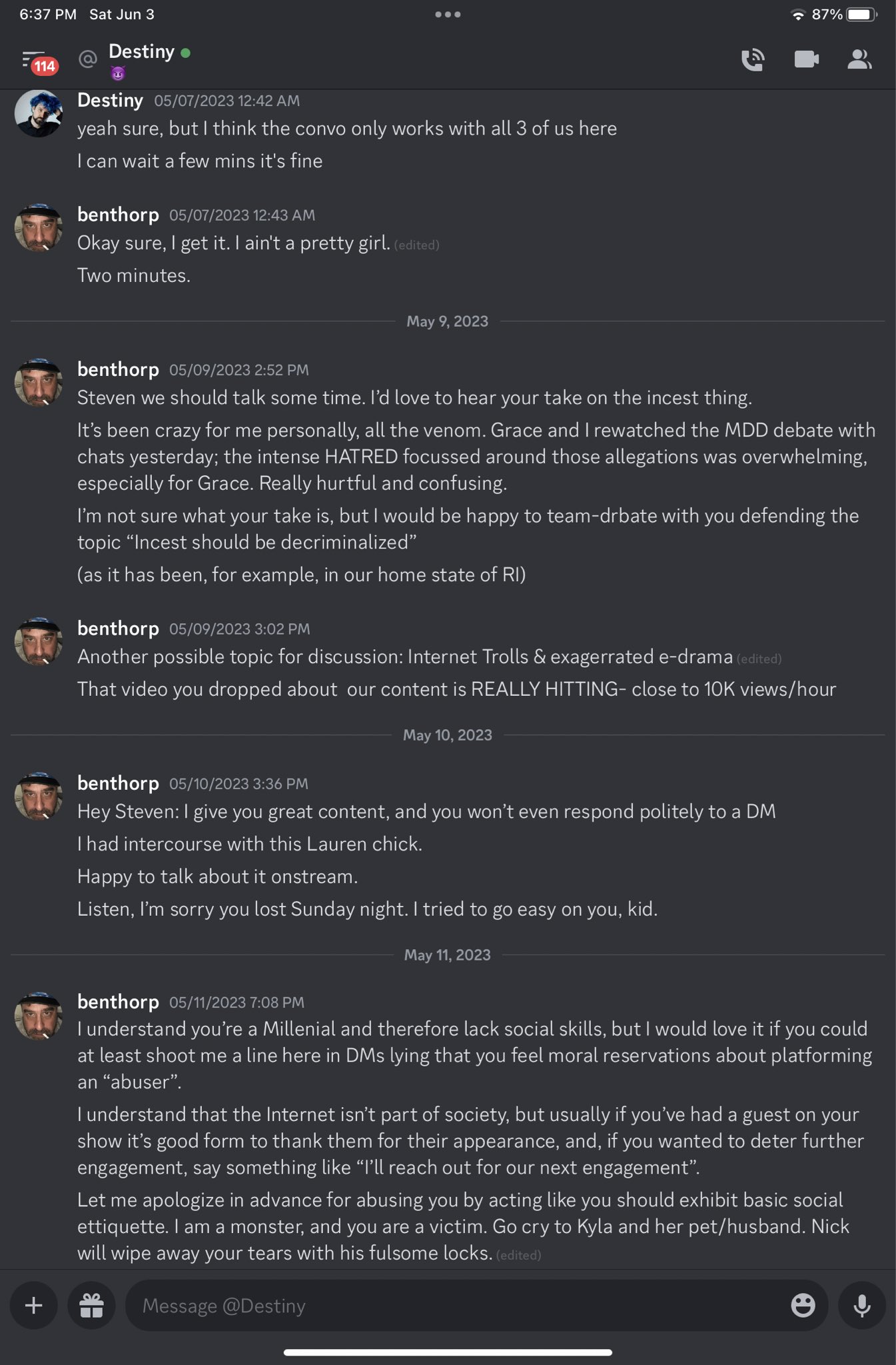 Ben Thorp aka Abel on Twitter "TheOmniLiberal Since we’re dropping