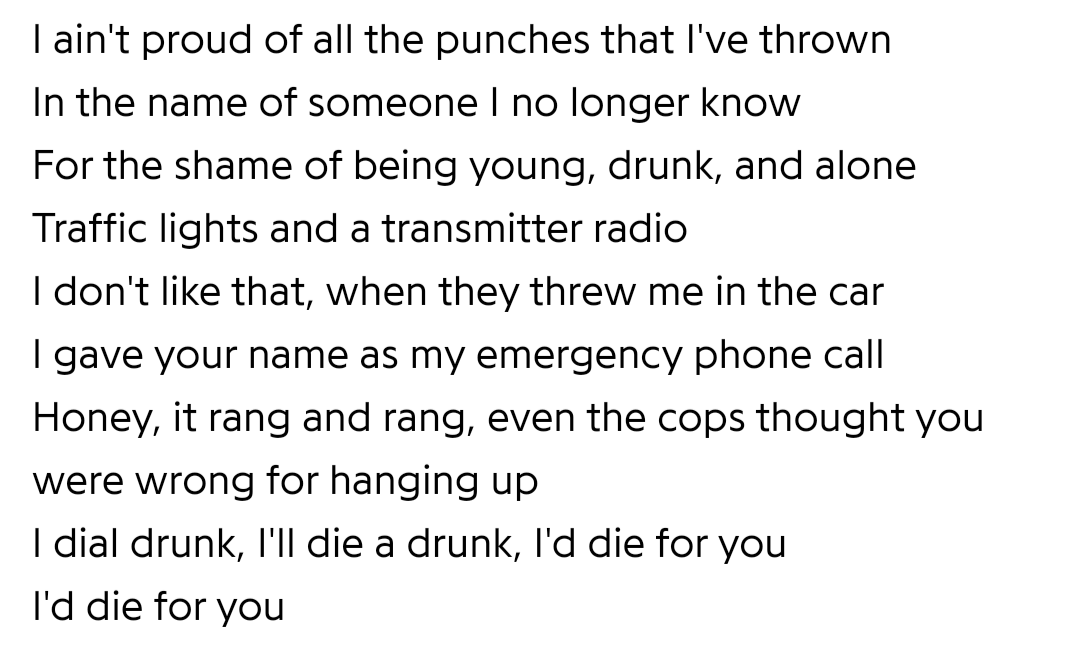 Auz on twitter dial drunk by noah kahan is such an skk song it hurts 