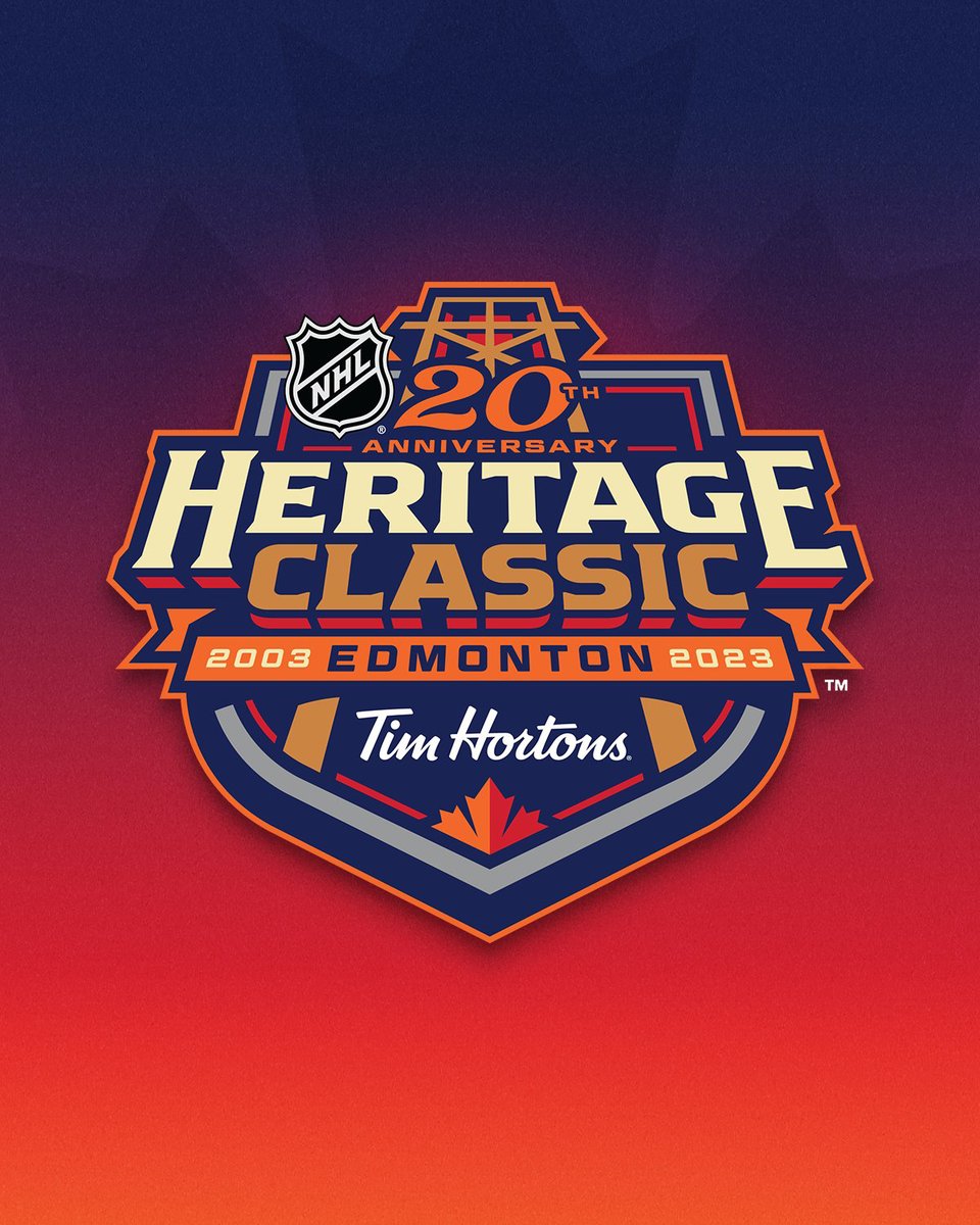 That #HeritageClassic logo! 😍
