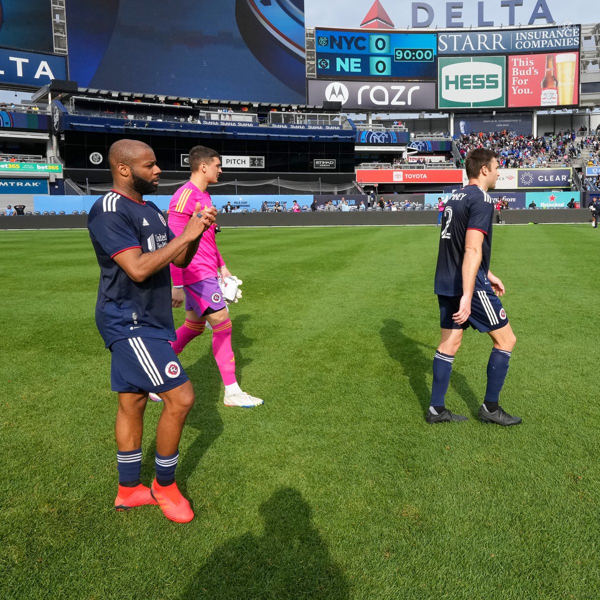 NERevolution's tweet photo. Heading home, we can't wait to see you all next weekend! 💙❤️ https://t.co/09eOp29EKW