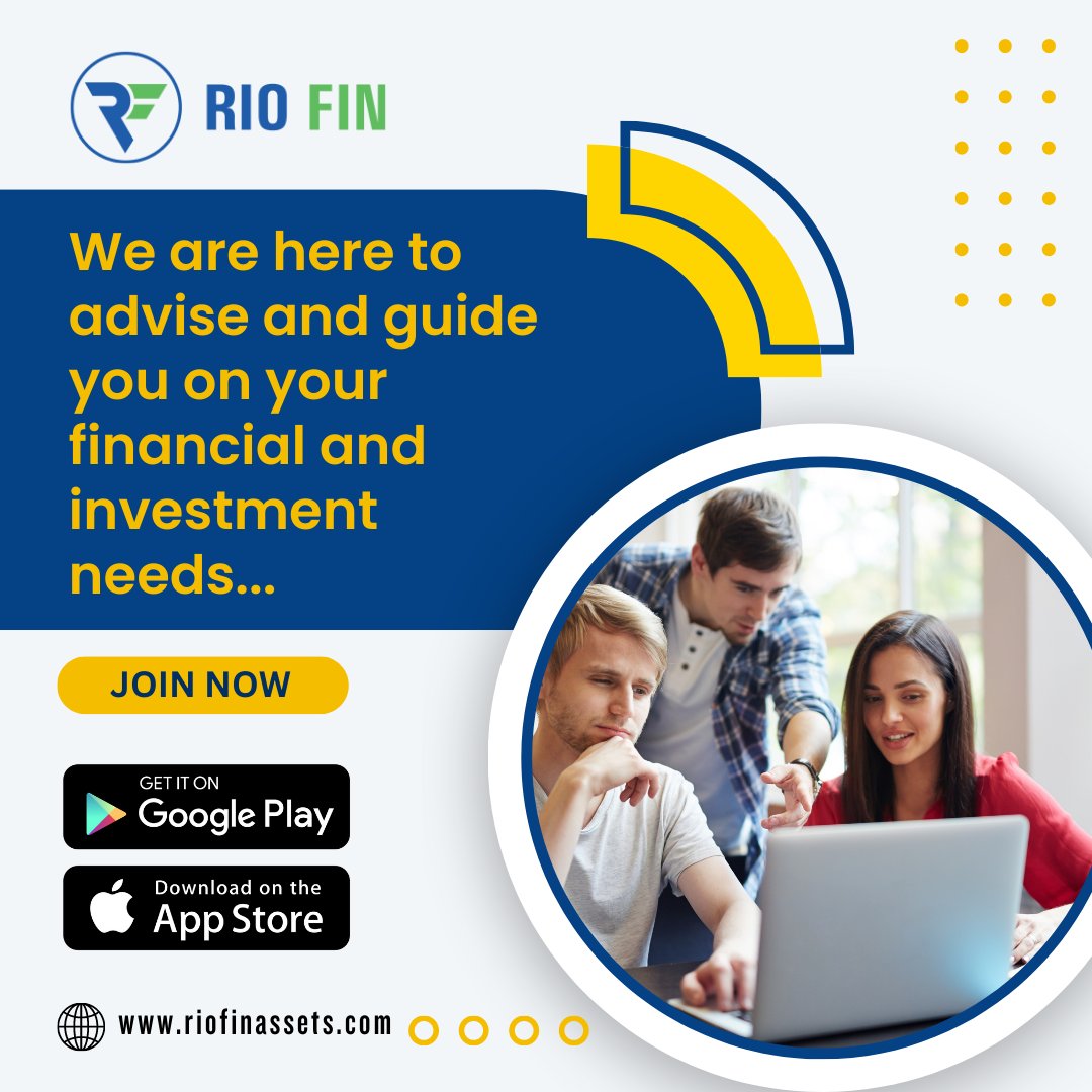 'RioFin Assets: Your Trusted Partner for Expert Financial and Investment Guidance!'

#RioFinAssets #AlternativeInvestment #InvestmentPlatform #FinancialAdvice #InvestmentGuidance #FinancialGoals #WealthManagement