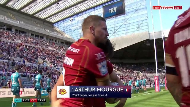 Les Dragons Catalans marquent les esprits en dominant largement Wigan en Super League dlvr.it/Sq69F7