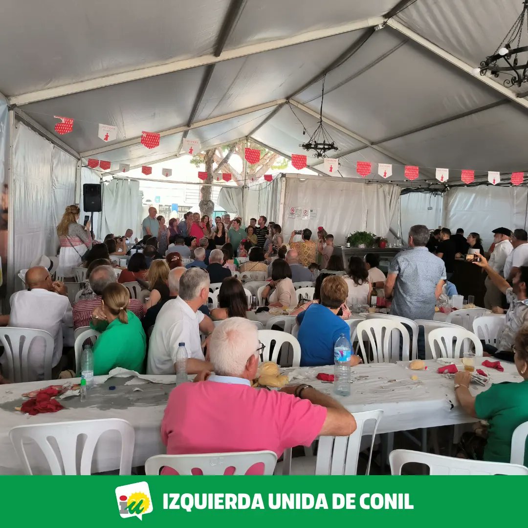 IUConil's tweet photo. 🫂 CONVIVENCIA DE #IUConil EN LA FERIA DE EL COLORADO

Este PROYECTO tiene PRESENTE y sobre todo FUTURO.

Es un ORGULLO contar con nuestra MILITANCIA.

Porque FUIMOS, somos y porque SOMOS, SERÁN. https://t.co/gLUqsiIdw0