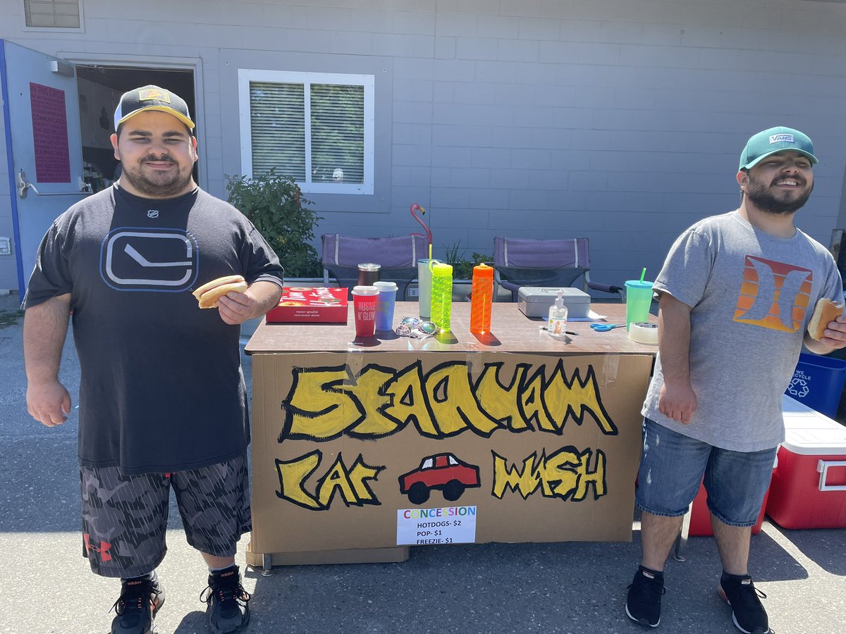 SeaquamSec's tweet photo. Automotive and Life Skills classes teaming up for the Car Wash fundraiser for their Programs!
If you need your car detailed, come to Seaquam’s rear parking lot today before 5 pm! https://t.co/mi04gtLlQq