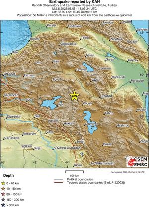 Update: Earthquakes tweet media