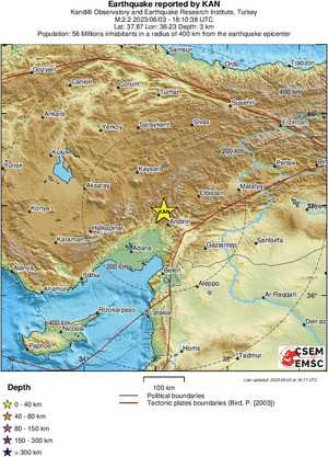 Update: Earthquakes tweet media